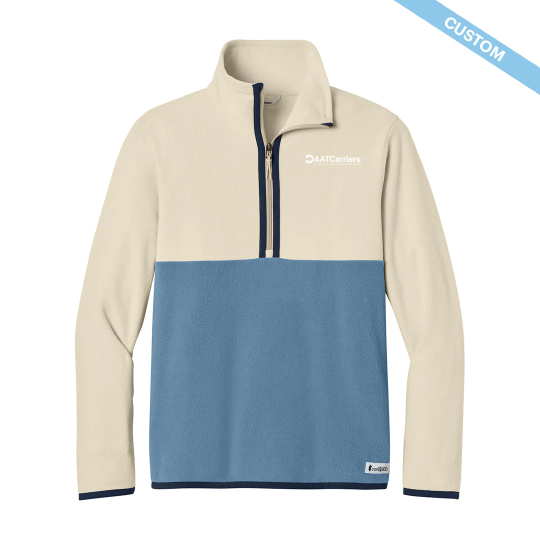 AAT Cariers Men's Color Block 1/2-Zip Fleece