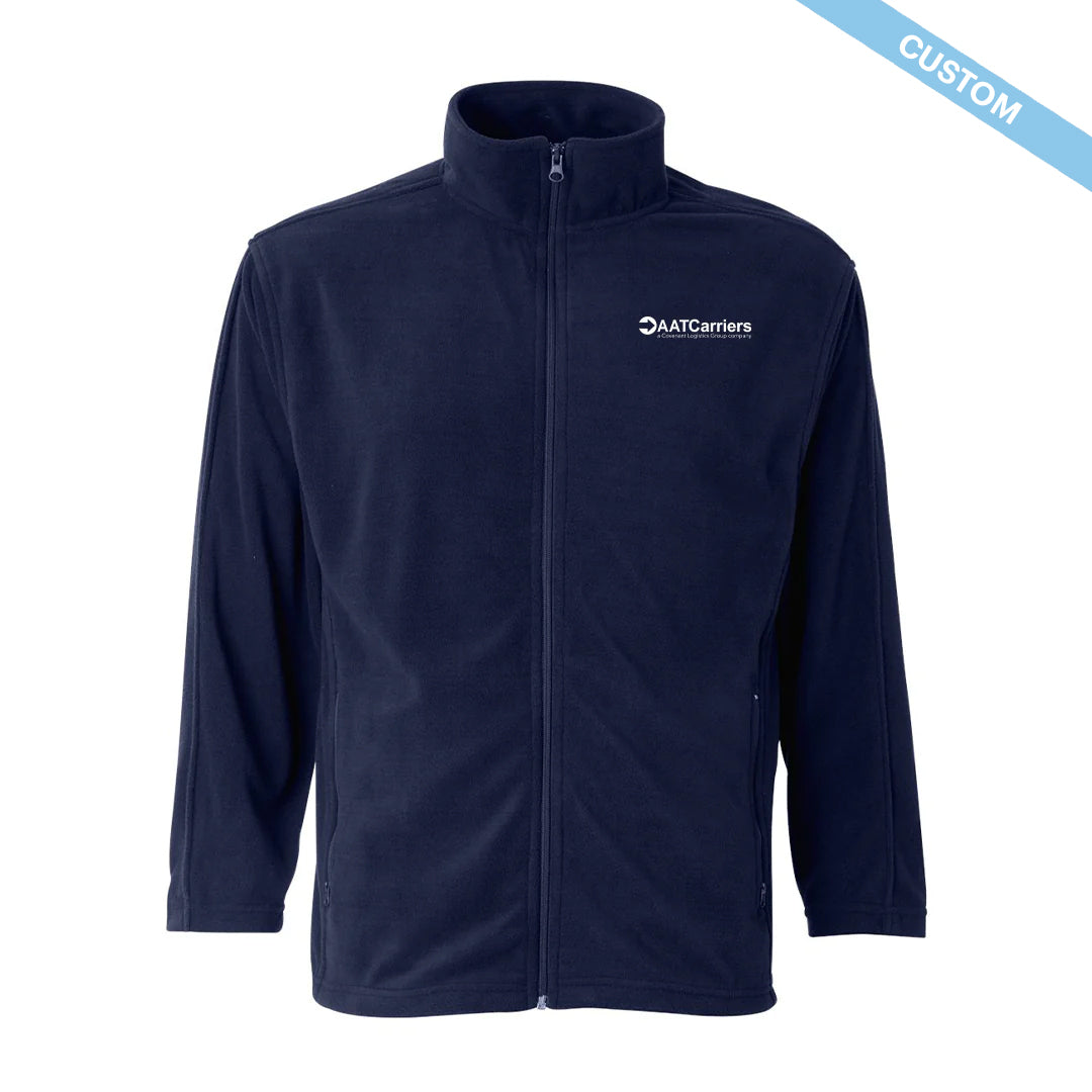AAT Cariers Men's Microfleece Full-Zip Jacket