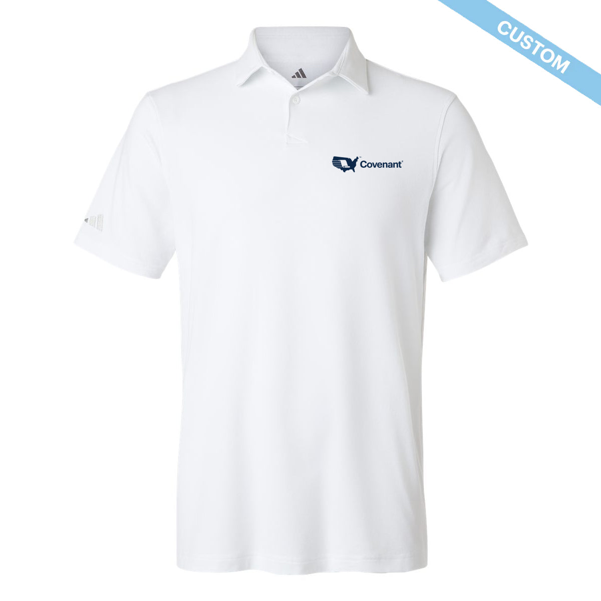 Covenant Adidas Mens Blended Polo