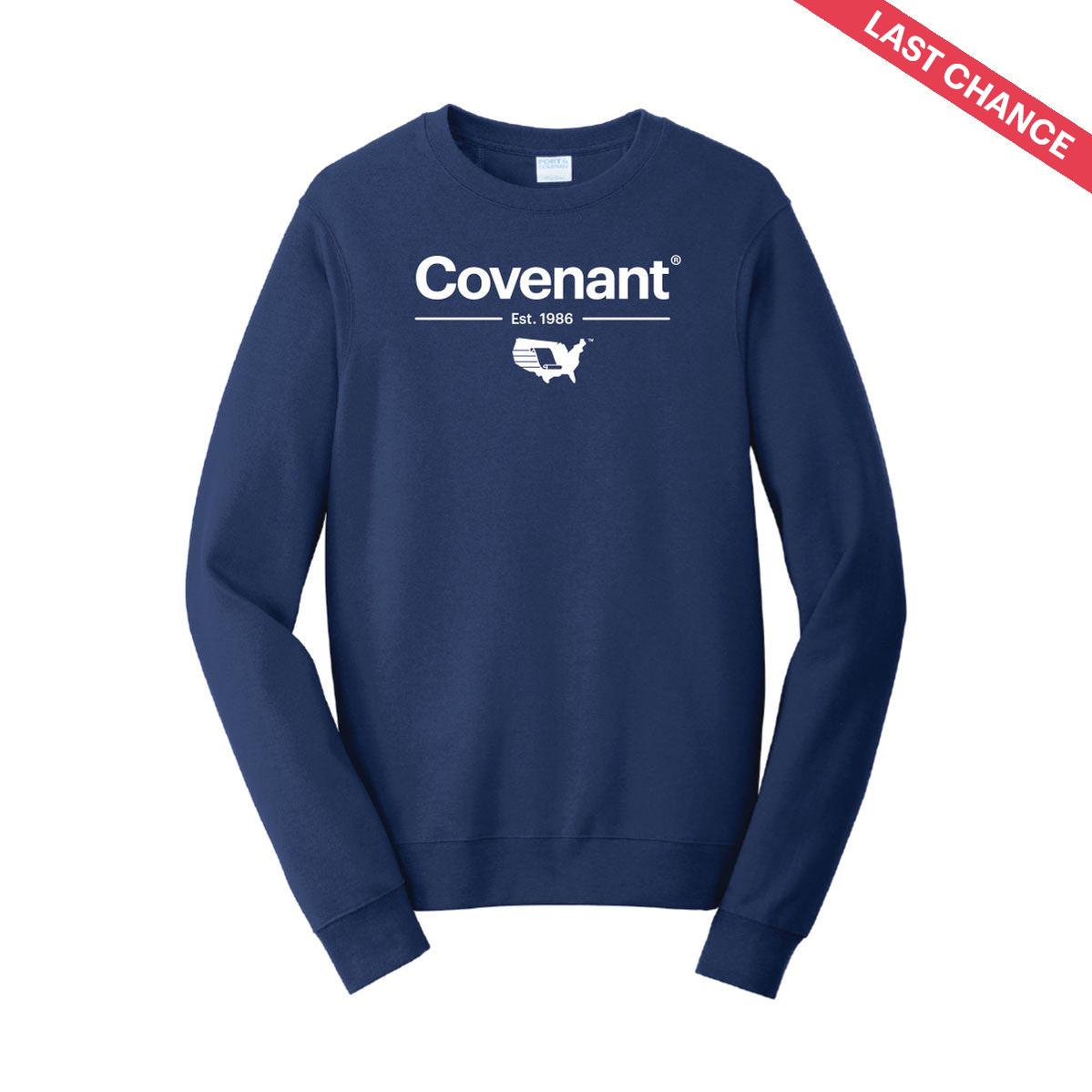Covenant Navy Crewneck