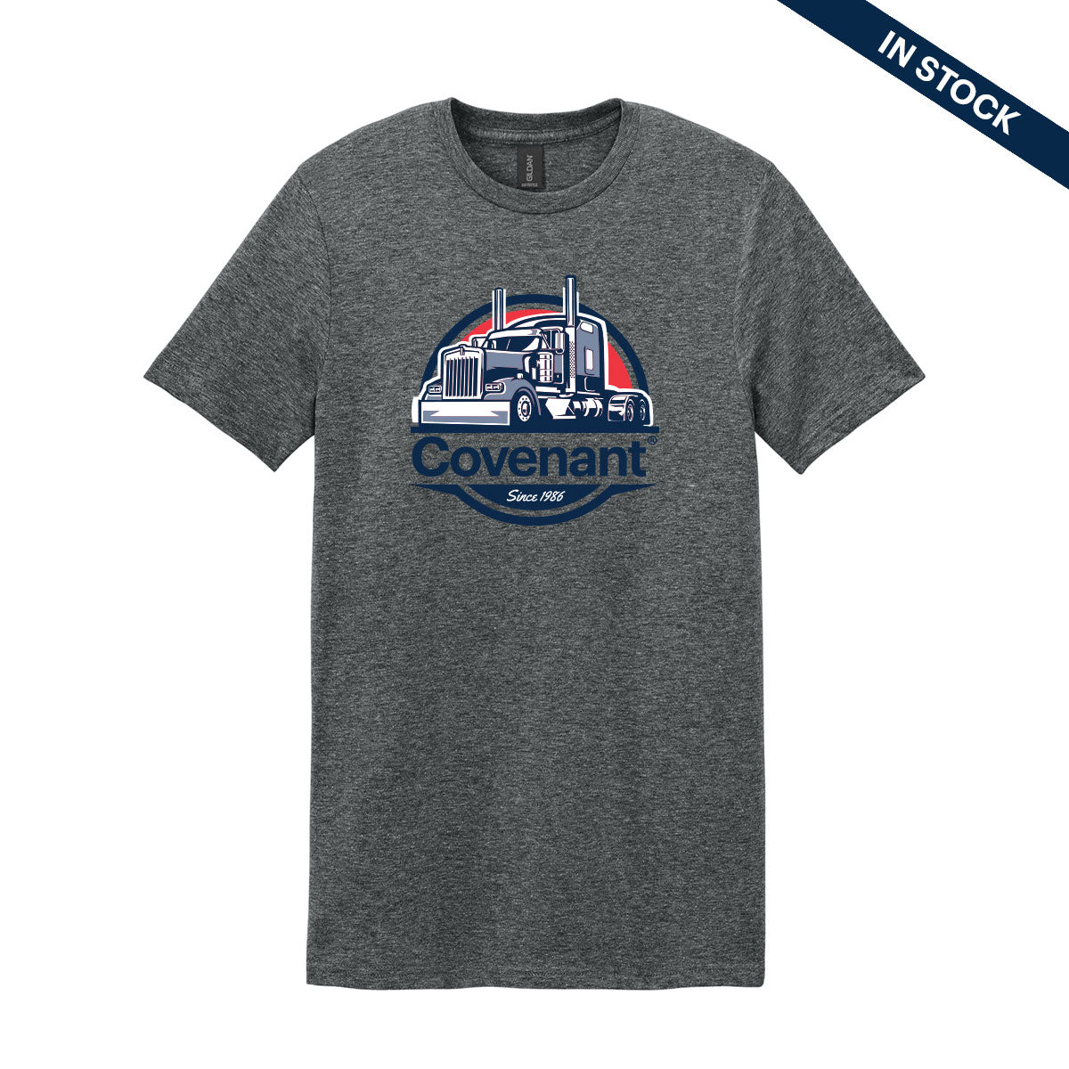Covenant Softstyle Heathered Trucking Tee