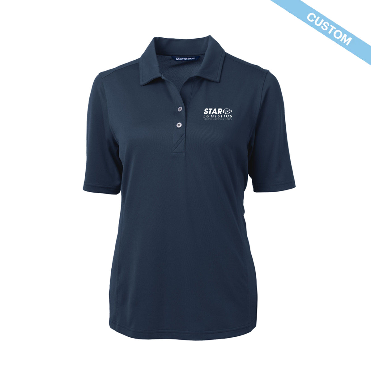 Star Logistics Cutter & Buck Virtue Recycled Featherlight Pique Womens Polo