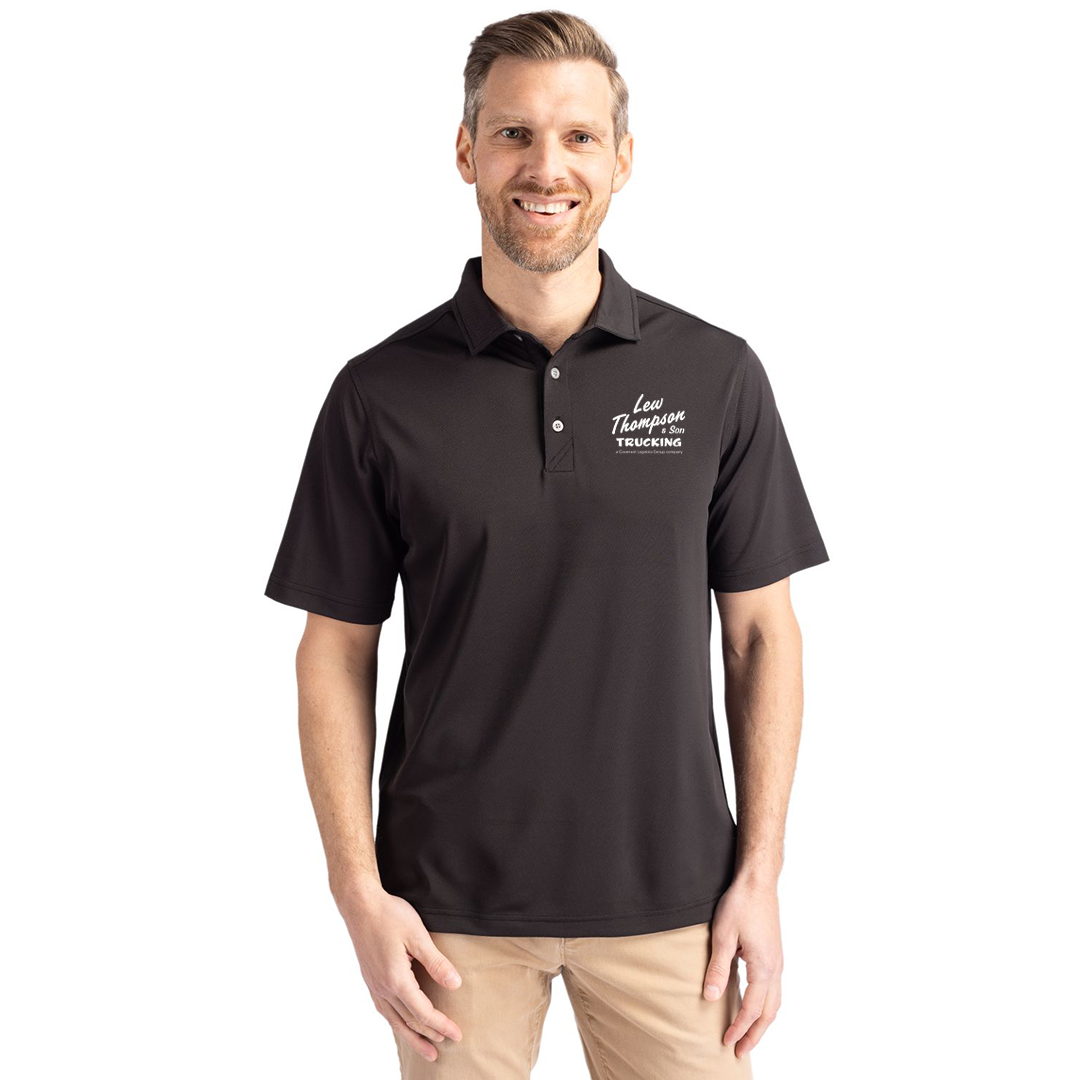 Lew Thompson & Son Cutter & Buck Virtue Eco Pique Recycled Mens Big and Tall Polo