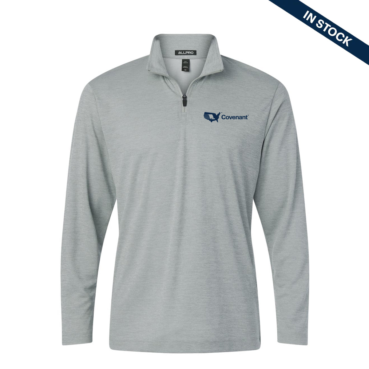 Covenant Men's Pro-Lock Performance Melange Quarter-Zip Pullover