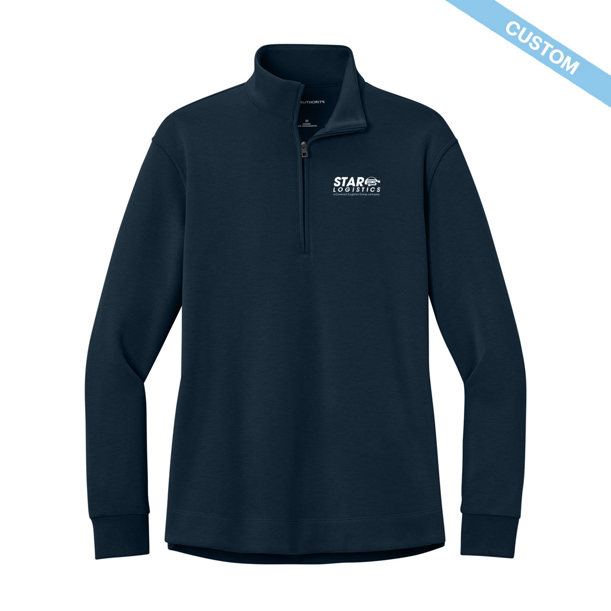 Star Logistics Ladies Wearever Signature Double Pique 1/4-Zip