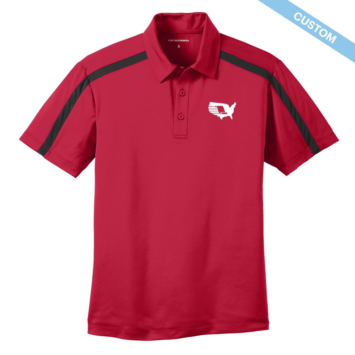 Covenant Performance Colorblock Stripe Polo