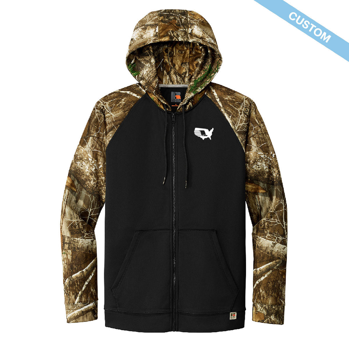 Russell camo online hoodie