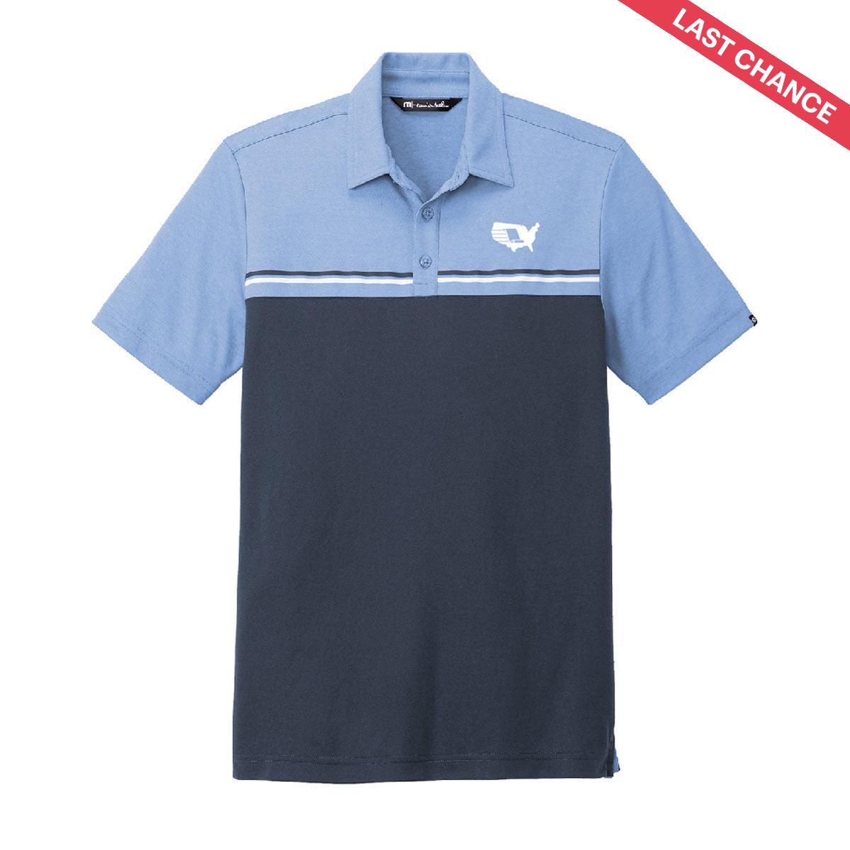 Covenant Stock TravisMathew Sunset Blocked Polo