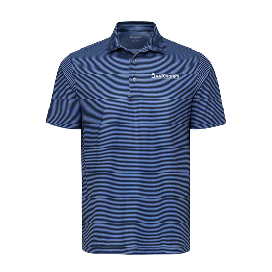AAT Cariers Men's Aiken Striped Polo