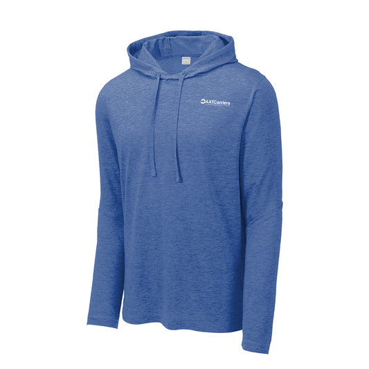AAT Cariers Men's Tri-Blend Wicking Long Sleeve Hoodie