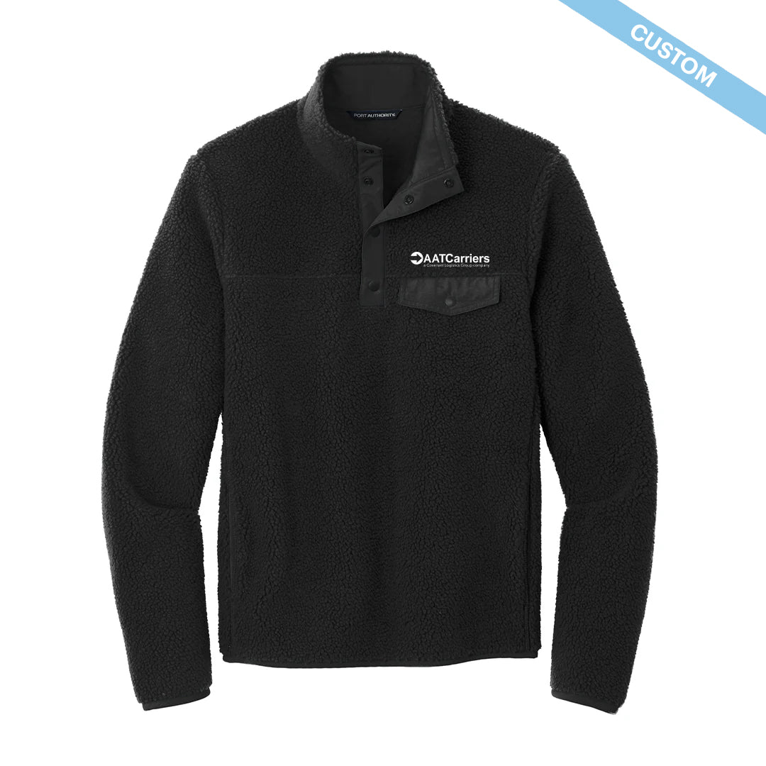 AAT Cariers Camp Fleece Snap Pullover