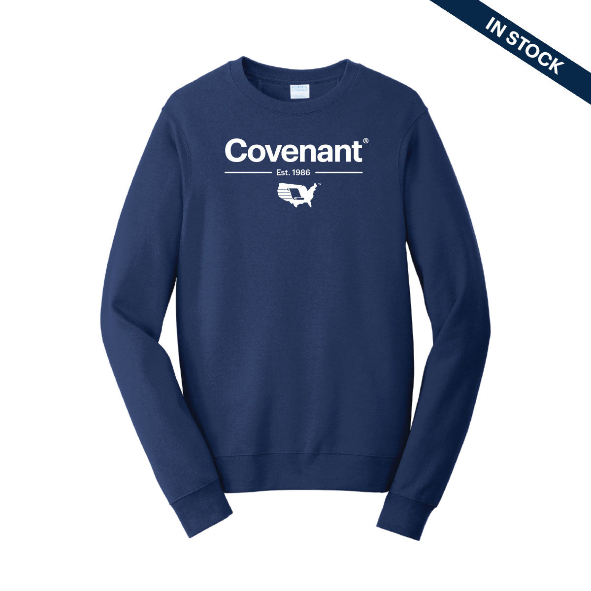 Covenant Navy Crewneck