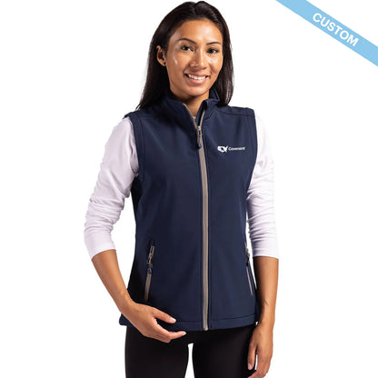 Covenant Clique Tempo Stretch Full Zip Womens Softshell Vest