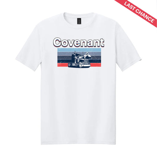 Covenant Retro Truck and Mountain Softstyle T-Shirt