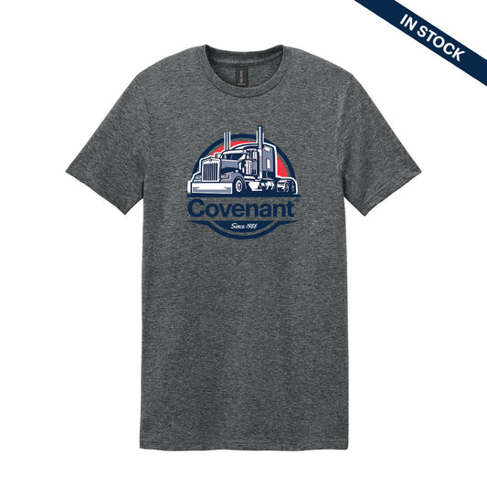 Covenant Softstyle Heathered Trucking Tee