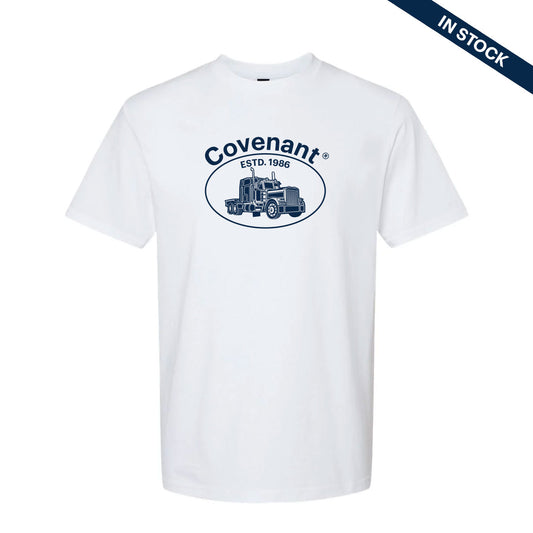 Covenant Softstyle Trucking Established in 1986 Tee