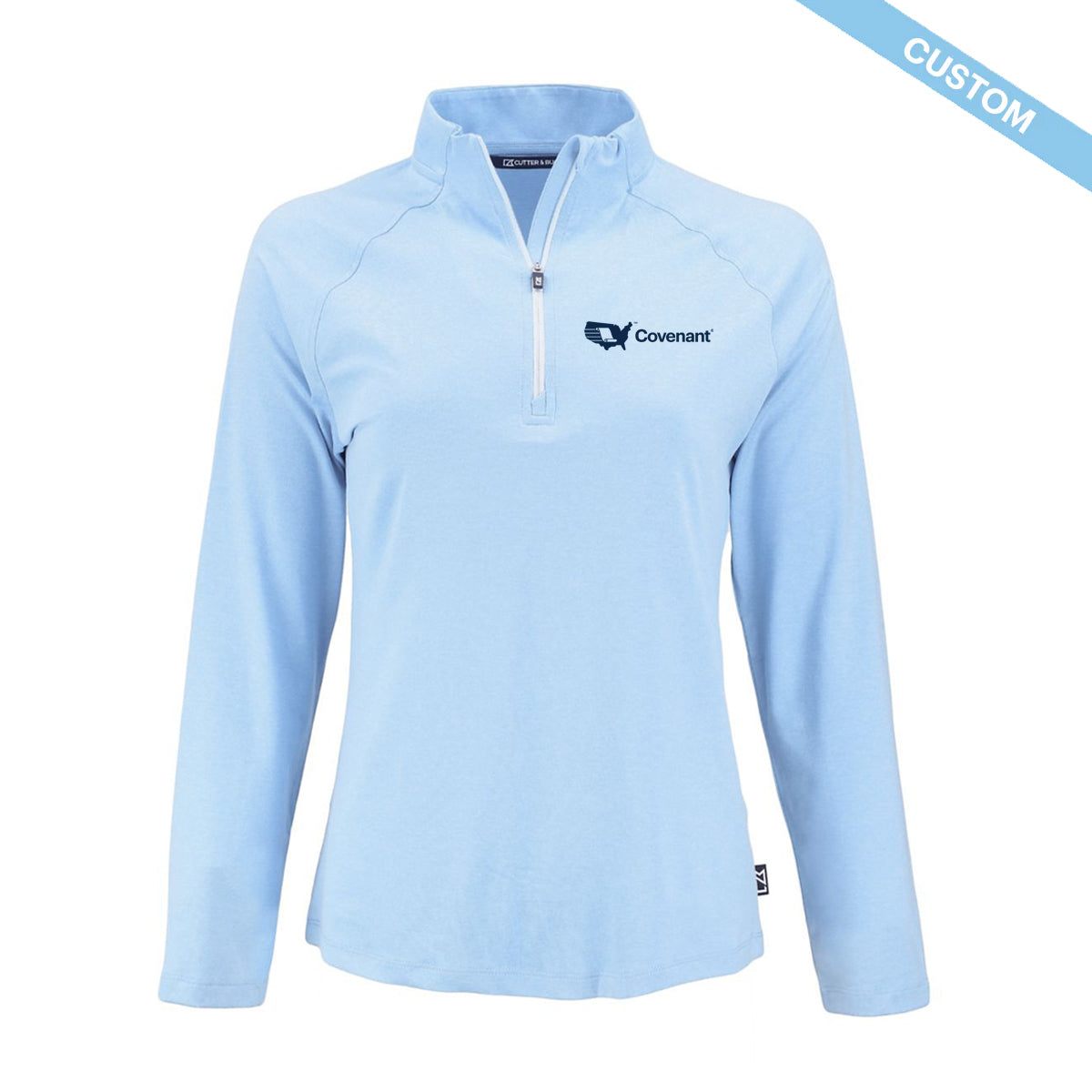 Covenant Cutter & Buck Ladies Coastline 1/4-Zip Pullover
