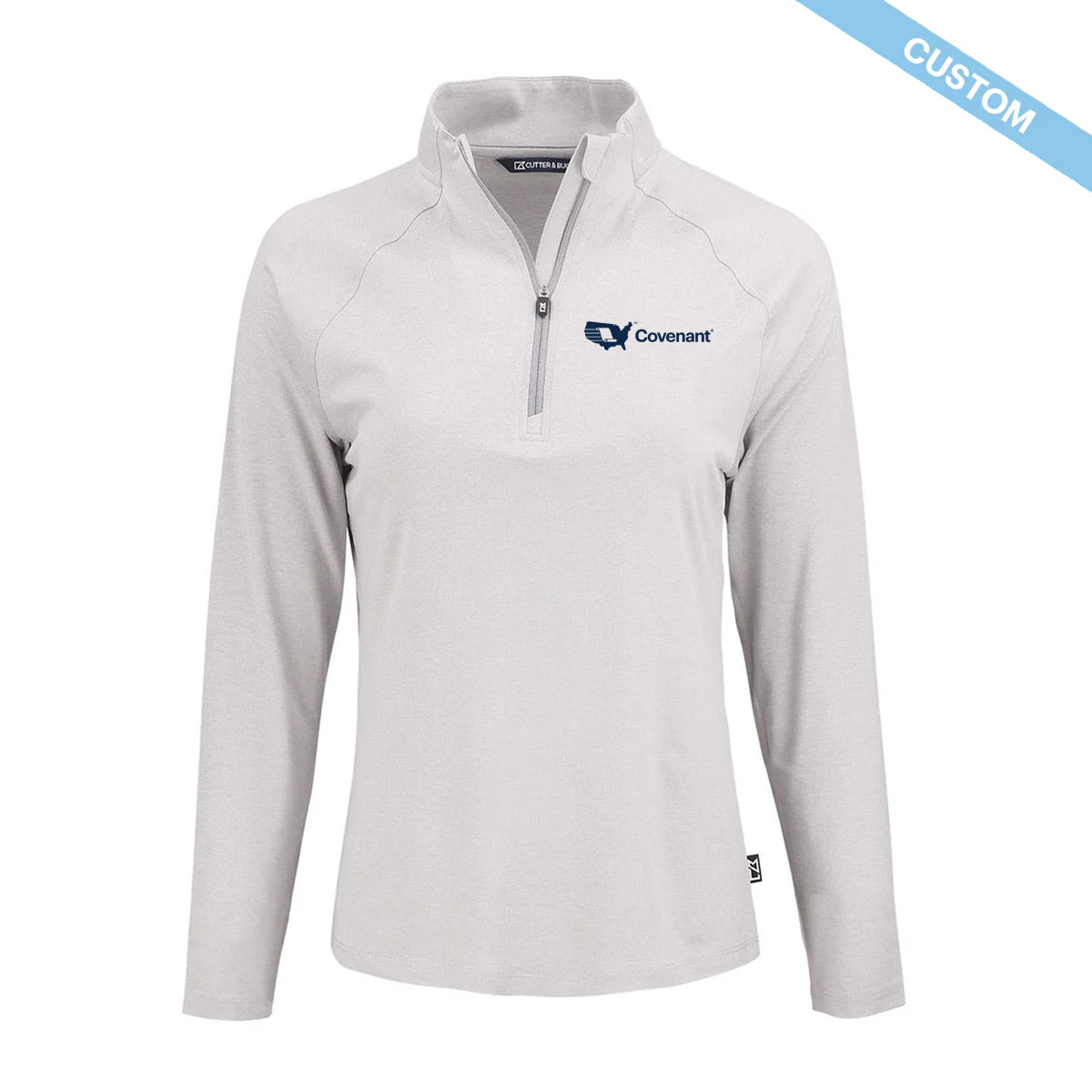 Covenant Cutter & Buck Ladies Coastline 1/4-Zip Pullover