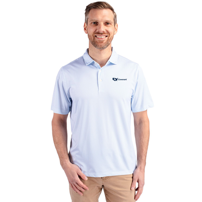 Covenant Cutter & Buck Pike Eco Symmetry Print Stretch Recycled Mens Polo