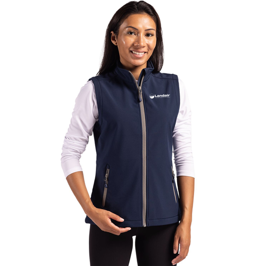Landair Clique Tempo Stretch Full Zip Womens Softshell Vest