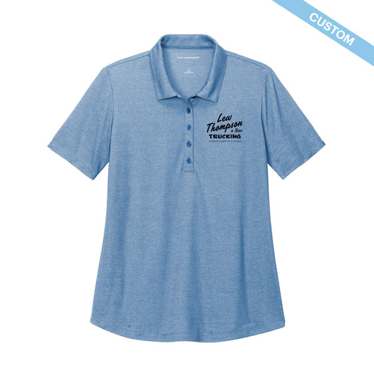 Lew Thompson & Son Ladies Fine Pique Blend Polo