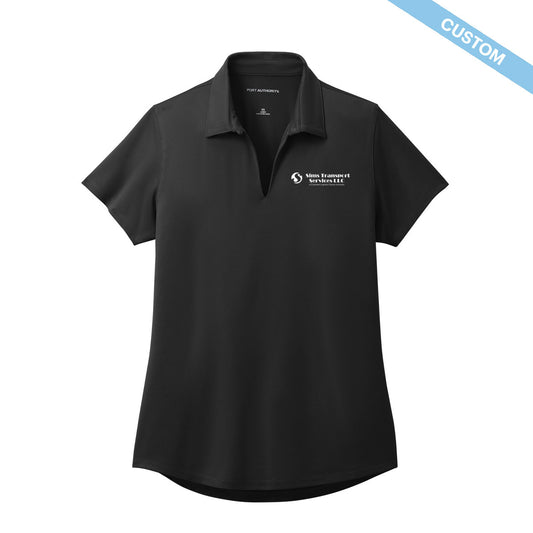 Sims Transport Services Ladies Stretch Polo