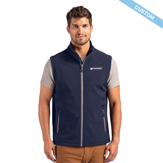 Landair Clique Tempo Stretch Full Zip Mens Softshell Vest