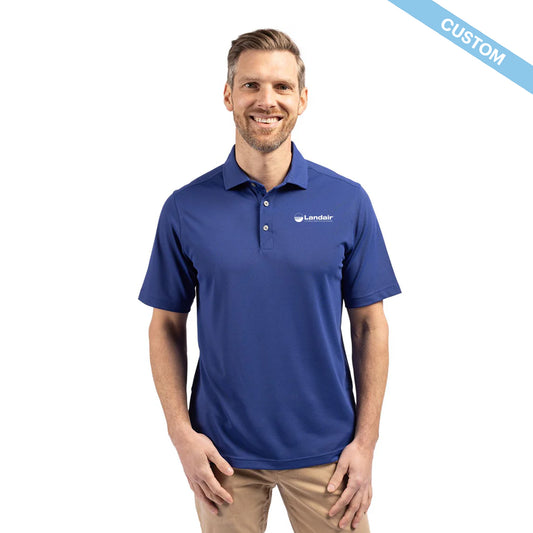 Landair Cutter & Buck Virtue Eco Pique Recycled Mens Big and Tall Polo