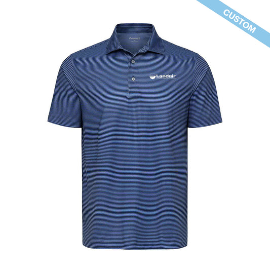 Landair Men's Aiken Striped Polo