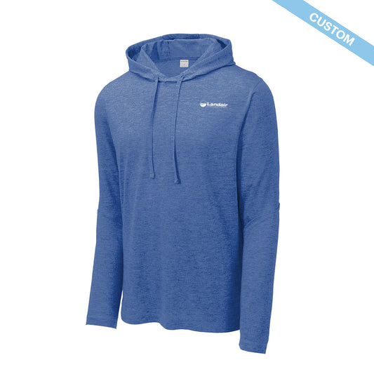 Landair Men's Tri-Blend Wicking Long Sleeve Hoodie