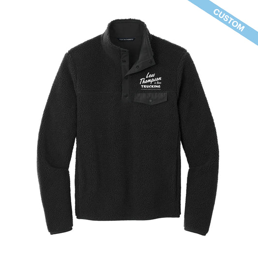 Lew Thompson & Son Camp Fleece Snap Pullover