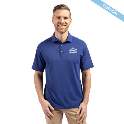 Lew Thompson & Son Cutter & Buck Virtue Eco Pique Recycled Mens Big and Tall Polo