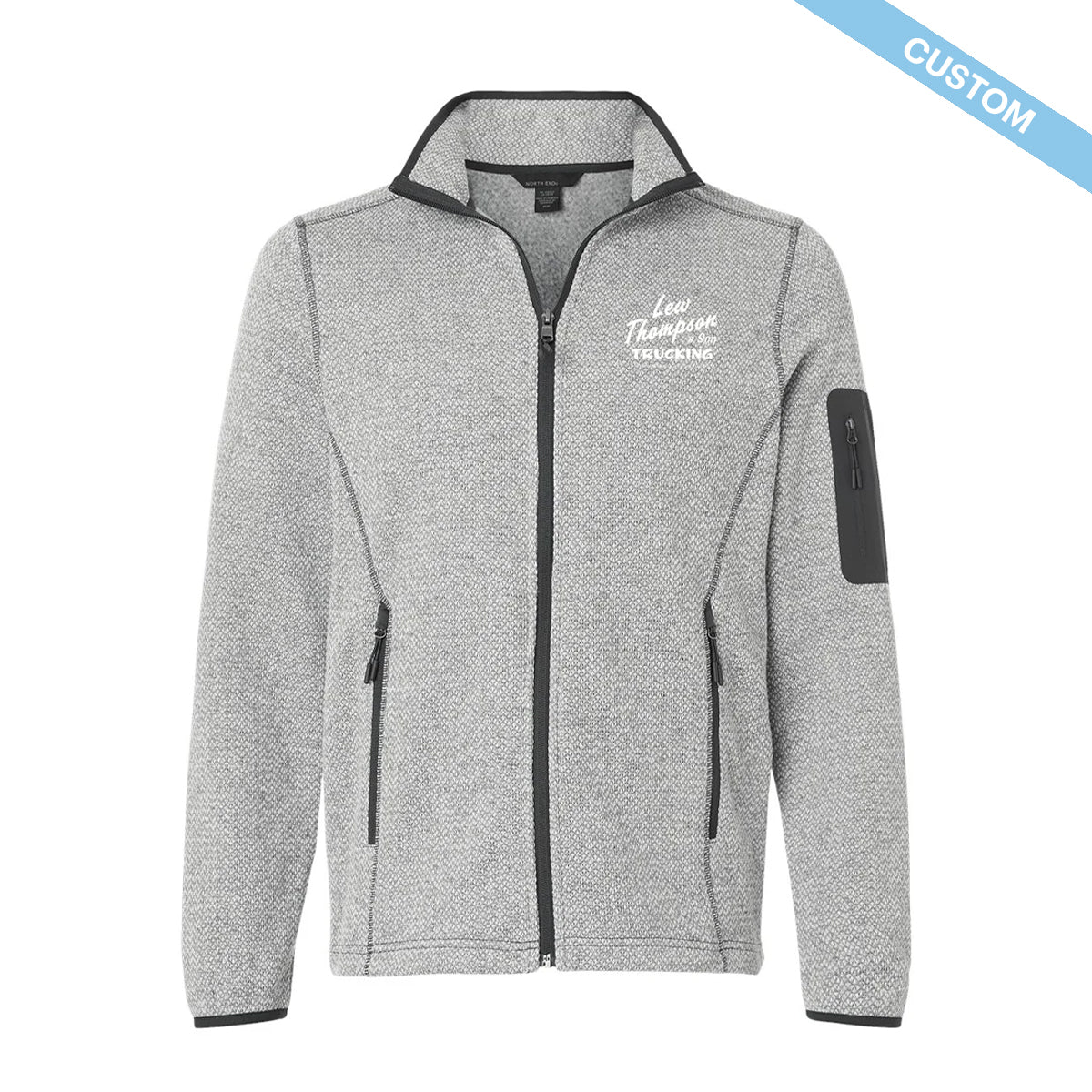 Lew Thompson & Son Men's Jasper Full-Zip Fleece Jacket