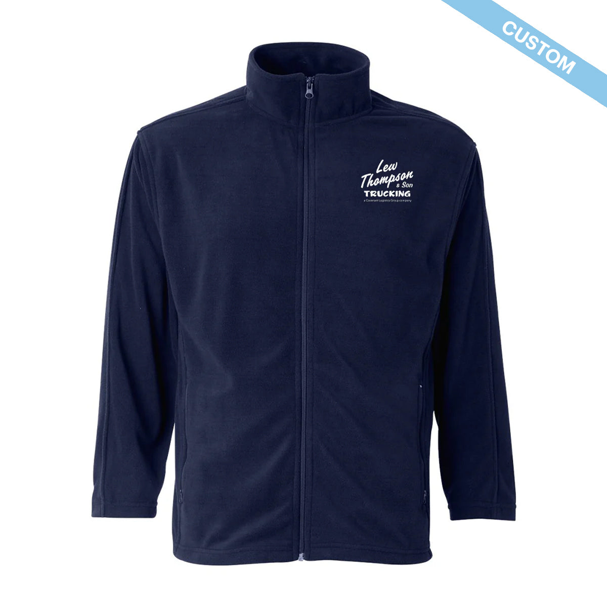 Lew Thompson & SonMen's Microfleece Full-Zip Jacket