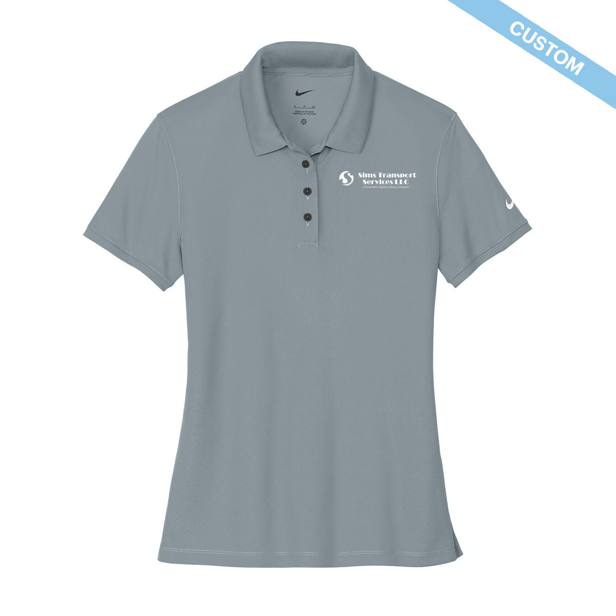 Sims Transport Services Nike Ladies Victory Solid Polo