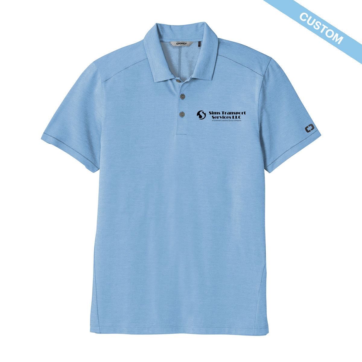 Sims Transport Services  OGIO Code Stretch Polo