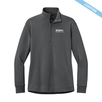 Star Logistics Ladies Wearever Signature Double Pique 1/4-Zip