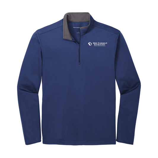 Sims Transport Services LLC Men's Silk Touch™ Performance 1/4-Zip