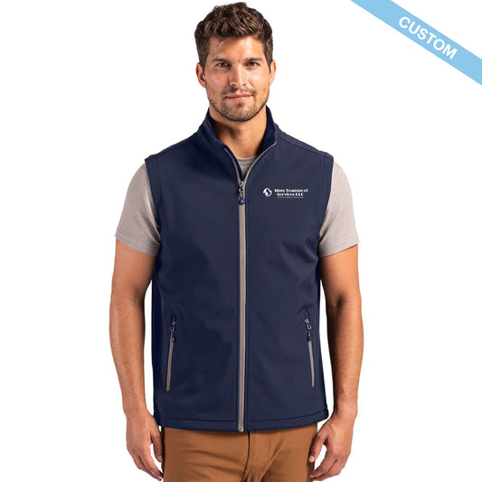 Sims Transport Services LLC Clique Tempo Stretch Full Zip Mens Softshell Vest
