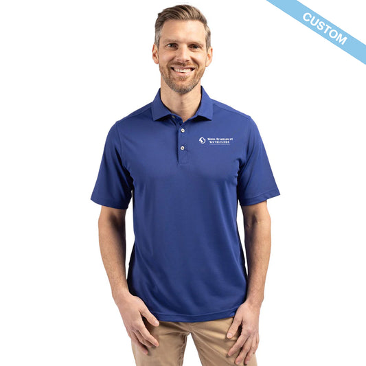 Sims Transport Services LLC Cutter & Buck Virtue Eco Pique Recycled Mens Big and Tall Polo