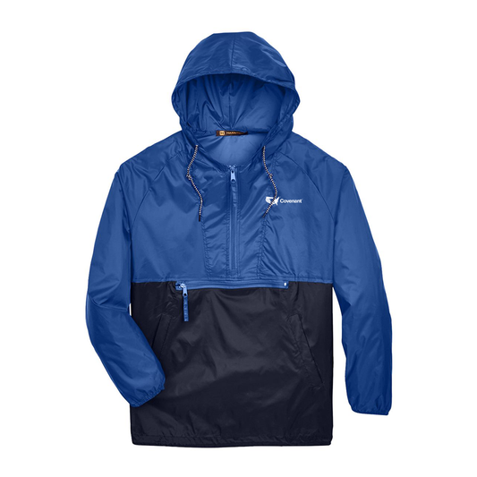 Covenant Unisex Packable Hooded Nylon Jacket