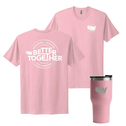 Women of Covenant Better Together Cotton T-Shirt & RTIC 30oz Tumbler Bundle
