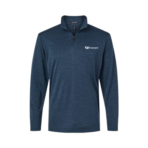 Covenant Men's Pro-Lock Performance Melange Quarter-Zip Pullover