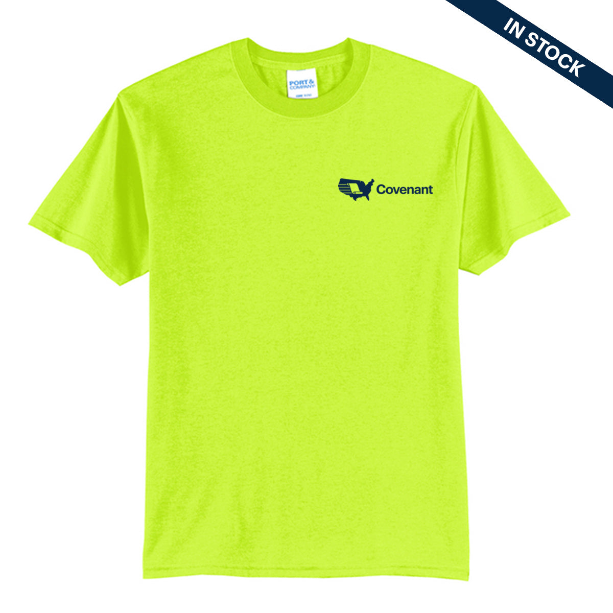 Safety Green Core Blend Tee – Covenant Online Store