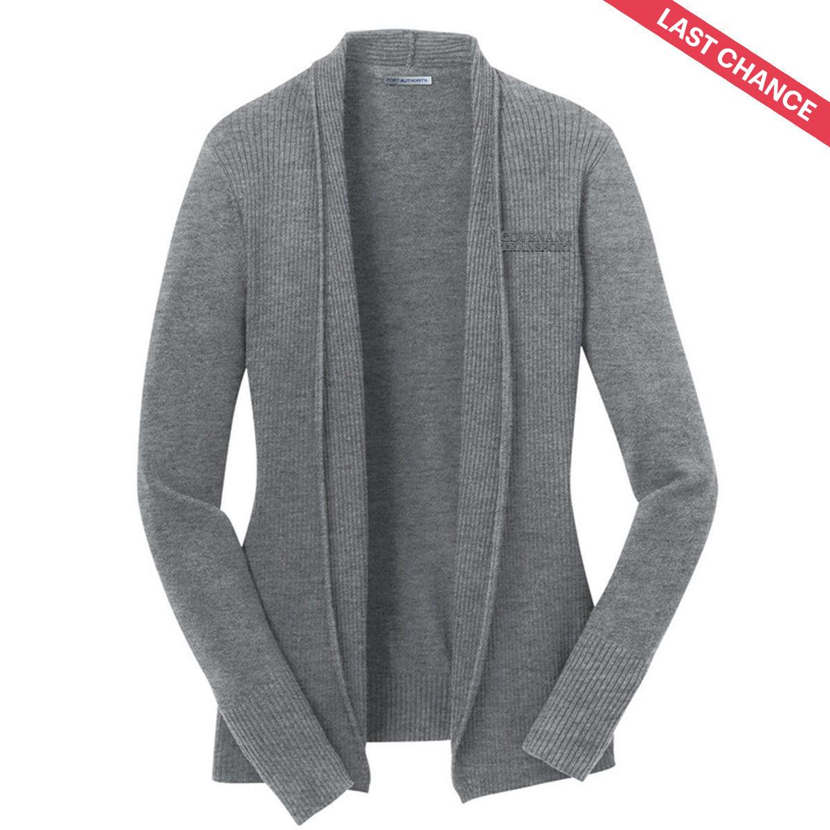 Covenant Heather Gray Wrap Cardigan