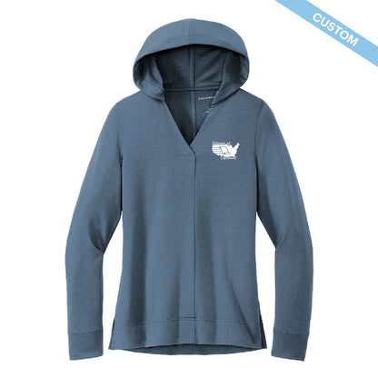 Women of Covenant Ladies Hooded Microterry Pullover