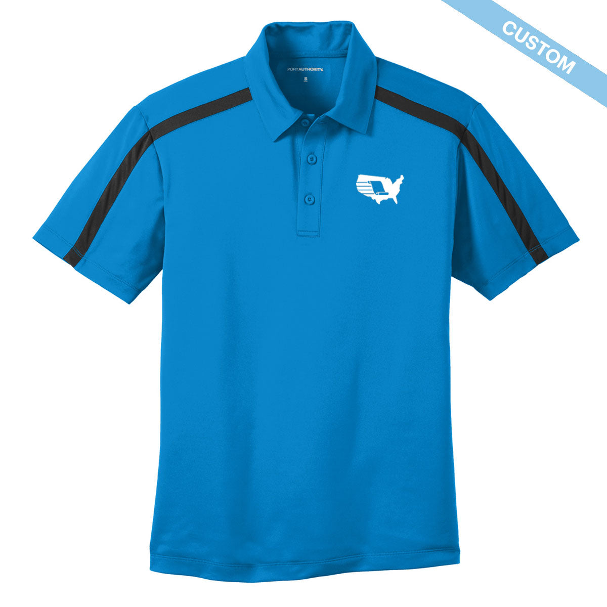 Covenant Performance Colorblock Stripe Polo
