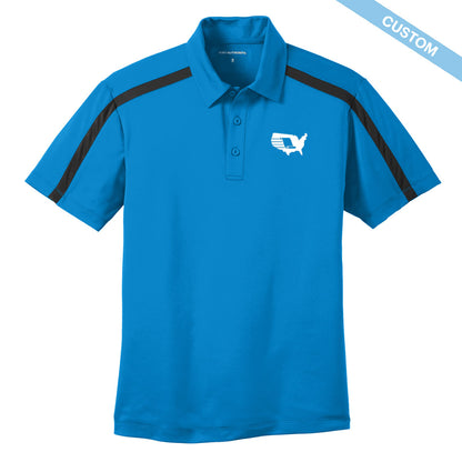 Covenant Performance Colorblock Stripe Polo