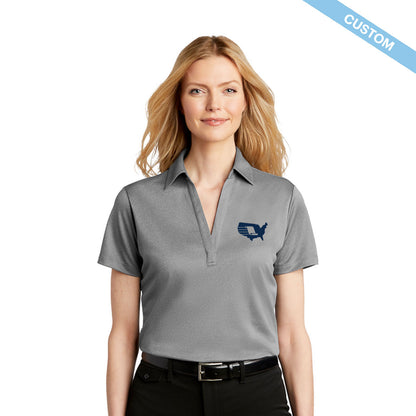 Covenant  Ladies Heathered Silk Touch Performance Polo
