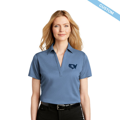 Covenant  Ladies Heathered Silk Touch Performance Polo